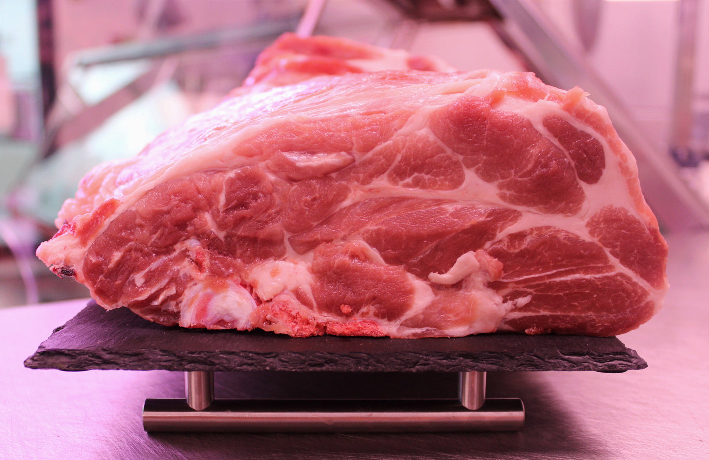 Capocollo with pork bone