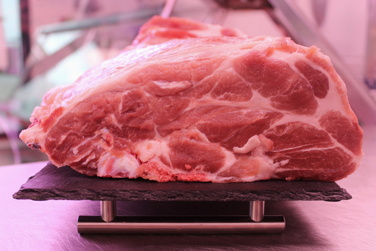 Capocollo with pork bone