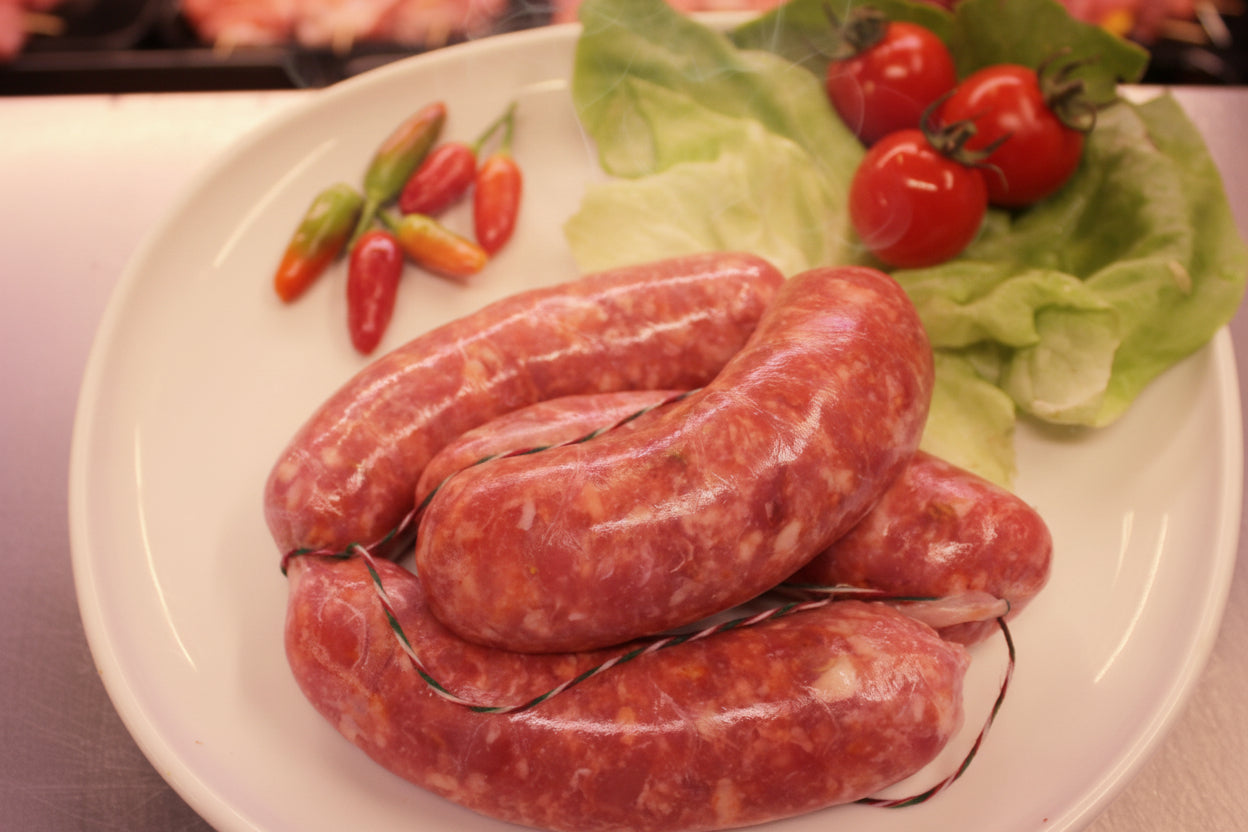 Spicy pork sausage