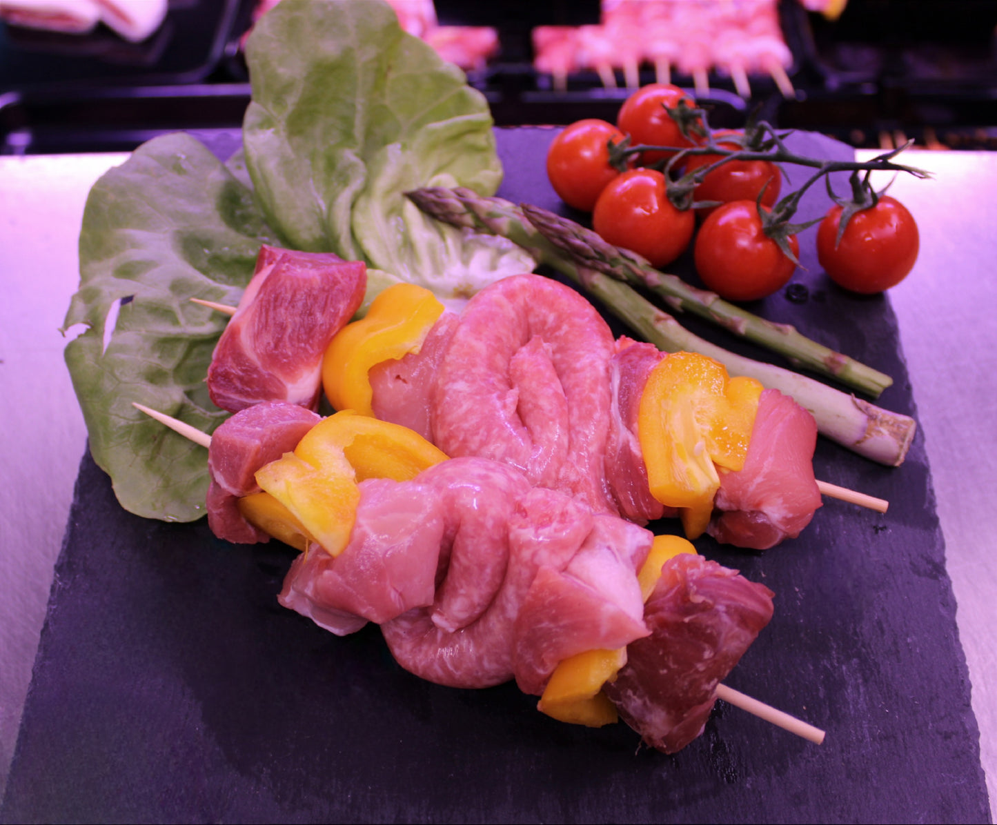 Mixed skewers