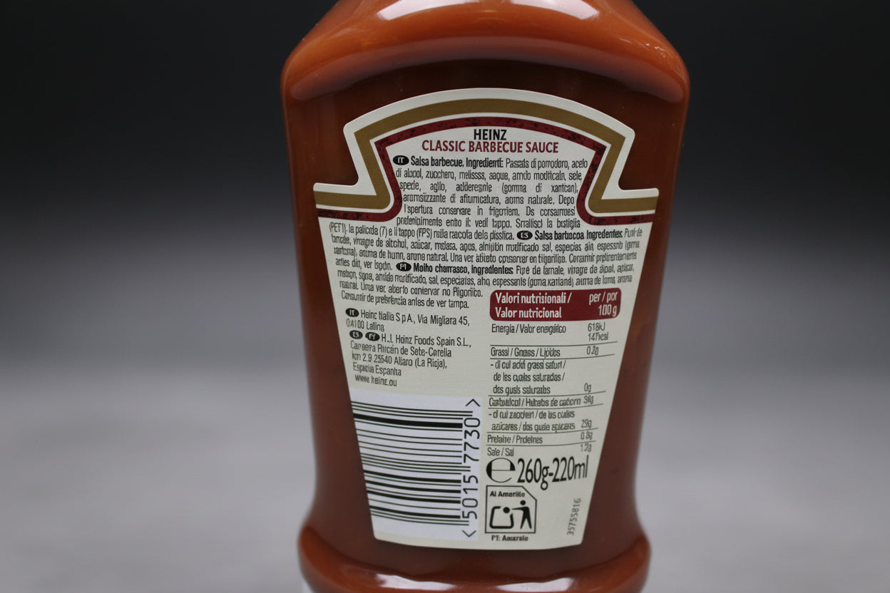 Salsa Barbecue Classic Heinz – Smokey & Rich