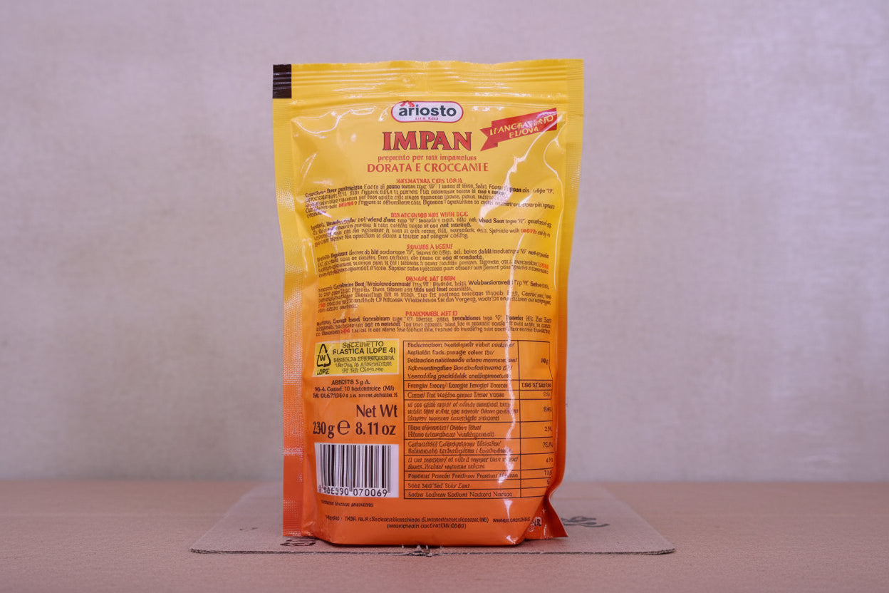 Impan Ariosto – Per una Panatura Dorata e Croccante