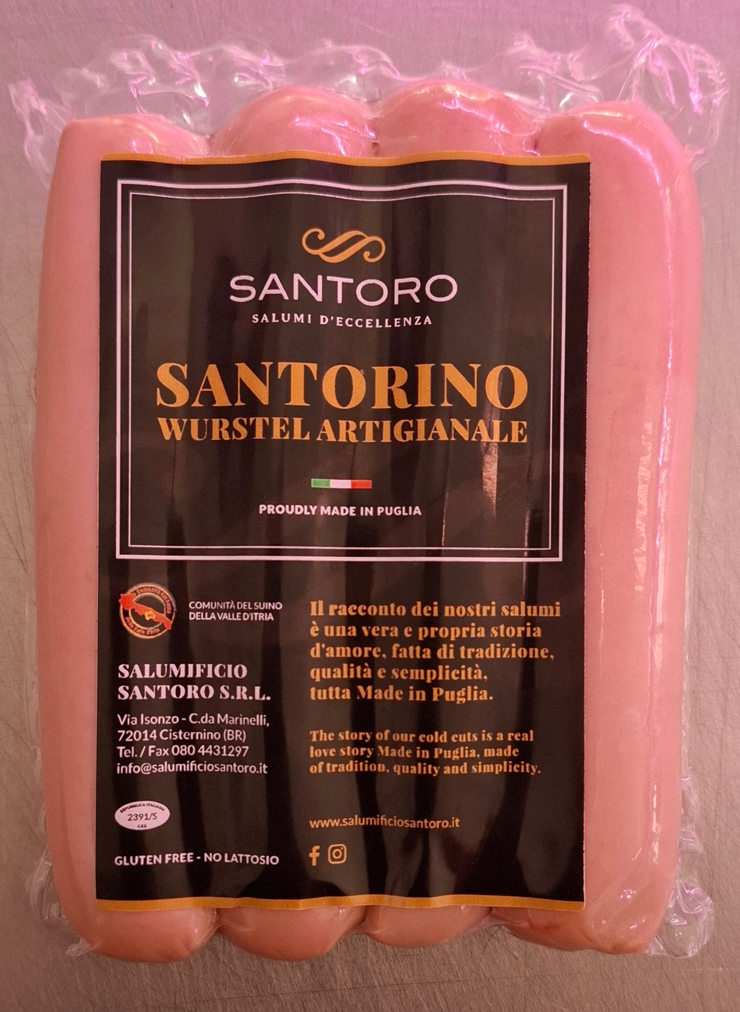 Wrustel artigianali di suino