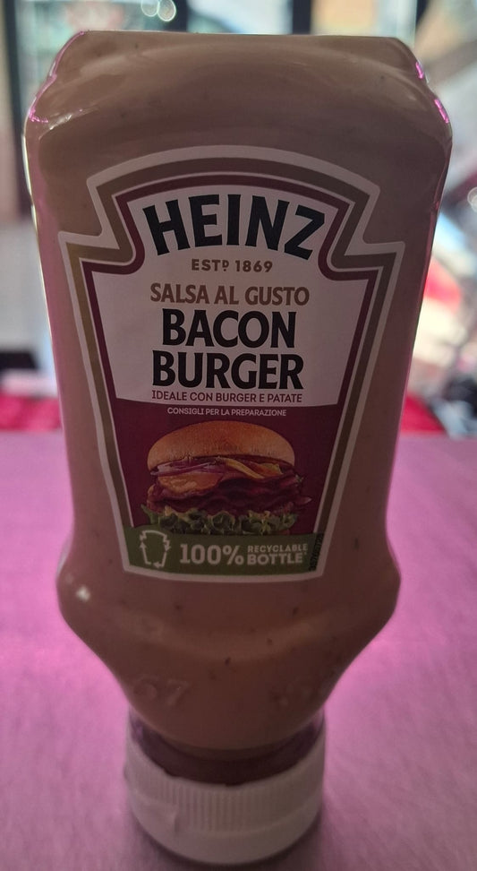 Heinz bacon burger