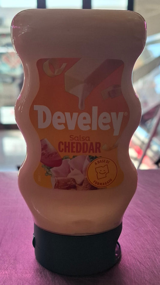 Develey salsa cheddar